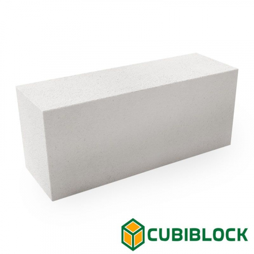 Егорьевские пеноблоки CubiBlock стеновые 625х250х250, D600