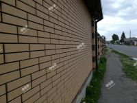 Облицовочный кирпич Железногорский полуторный утолщенный 1,4 НФ Слоновая кость дерево