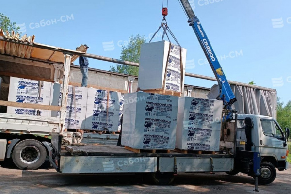 Газосиликатные блоки Могилевский КСИ D600 625х100х250 перегородочные